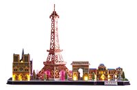 Cubic Fun 3D-puzzel City Line Paris-Vooraanzicht