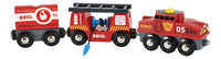BRIO World 33844 Trein van de brandweer