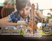 Cubic Fun 3D-puzzel City Line Paris-Afbeelding 1