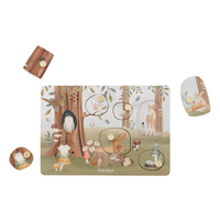 Little Dutch Geluidenpuzzel Hout Forest Friends FSC-Artikeldetail