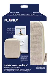 Fujifilm opbergtas voor instax Square Link Ivory-Vooraanzicht