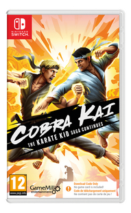 Nintendo Switch Cobra Kai The Karate Kid Saga Continues - Code in a box ENG/FR