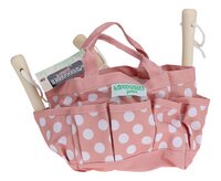 ProGarden kindertuingereedschap in roze tas