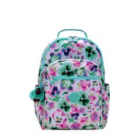 Kipling Sac à dos Seoul College Aqua Blossom