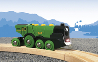 BRIO World 33593 Grote groene locomotief op batterijen-Afbeelding 1