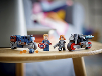 LEGO Marvel 76260 Black Widow & Captain America motoren-Afbeelding 2