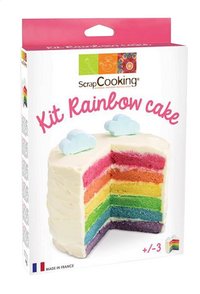 ScrapCooking Kit Rainbow Cake