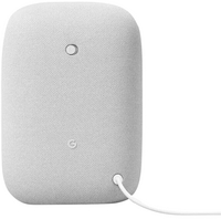 Smart Speaker Google Nest Audio lichtgrijs-Achteraanzicht