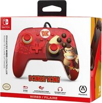 PowerA Controller Switch wired Donkey Kong Flex rood-Vooraanzicht