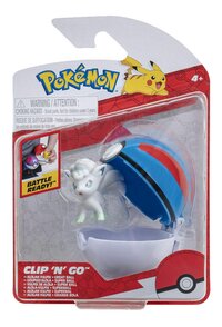 Pokémon Clip 'N' Go Alolan Vulpix + Super Ball-Vooraanzicht
