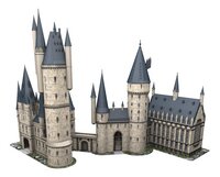 Ravensburger 3D-puzzel Harry Potter Zweinstein Compleet-Vooraanzicht
