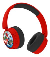 Bluetooth hoofdtelefoon voor kinderen Mariokart rood-Linkerzijde