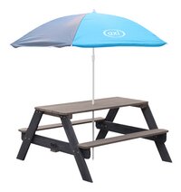 AXI table de pique-nique pour enfants Nick avec parasol gris/anthracite-Détail de l'article