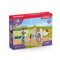 Schleich Figuur HORSE CLUB Mia's voltige rijset-Tijdelijk beeld