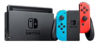 Nintendo Switch console autonomie supplémentaire rouge/bleu