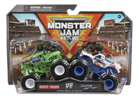 Spin Master monstertruck Monster Jam - Grave Digger VS Razin Kane-Vooraanzicht