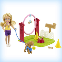 Barbie mannequinpop Chelsea Can Be... Dog Trainer-Afbeelding 2