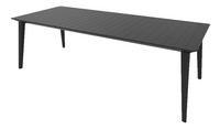 Keter table de jardin Lima gris graphite L 240 x Lg 98 cm