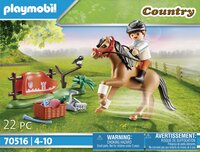 PLAYMOBIL Country 70516 Cavalier et poney Connemara-Avant