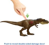 Figurine Jurassic World : Le Monde d'après Extreme Damage Tyrannosaurus Rex-Image 1