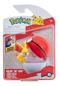Pokémon Clip 'N' Go - Feunnec + Poké Ball