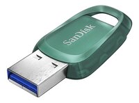 SanDisk clé USB Ultra ECO 64 Go turquoise-Côté gauche