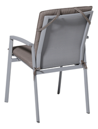 Madison coussin pour fauteuil empilable à dossier haut Panama taupe-Détail de l'article