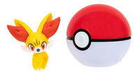 Pokémon Clip 'N' Go - Feunnec + Poké Ball-Avant