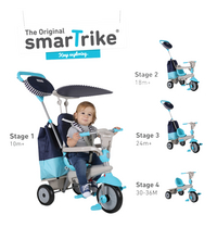 smarTrike tricycle 4 en 1 Little  Navy bleu