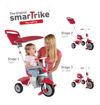 smarTrike Tricycle 3 en 1 Zip Go rouge-Image 1