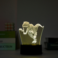 Ledlamp Gigantosaurus 3D-Afbeelding 1