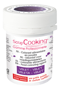 ScrapCooking colorant alimentaire en poudre - violet