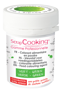 ScrapCooking colorant alimentaire en poudre - vert