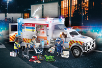 PLAYMOBIL City Action 70936 Ambulance avec secouristes et blessé-Image 5