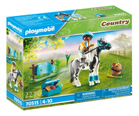 PLAYMOBIL Country 70515 Cavalier et poney Lewitzer