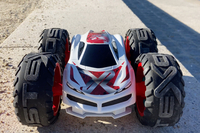 Silverlit voiture RC Exost Gyrotex rouge/blanc-Image 2