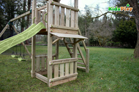 Schommel met speeltoren en glijbaan Kidsplay Ella Lime-Afbeelding 6
