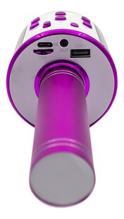 Denver karaoke microfoon bluetooth KMS-20 Pink-Onderkant