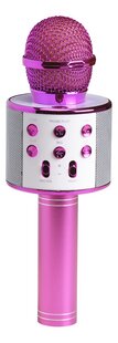 Denver karaoke microfoon bluetooth KMS-20 Pink-Vooraanzicht