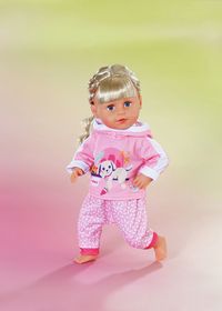 Zapf Creation Set BABY born Jogging Suit Pink 43cm-Afbeelding 2