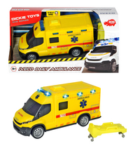 Dickie Toys voertuig hulpdiensten Iveco Daily Ambulance