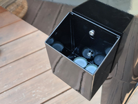 AXI Retro Cooler koelbox zwart-Afbeelding 1