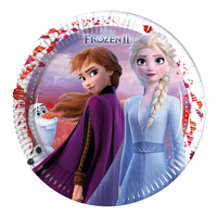 Kartonnen bord Disney Frozen II - 8 stuks