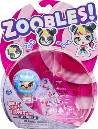 Zoobles Z-Girlz & Happitat Krystelle-Vooraanzicht