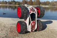 Silverlit voiture RC Exost Gyrotex rouge/blanc-Image 3