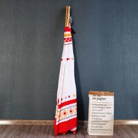 Sunny tipi met ledverlichting wit/rood-Afbeelding 7