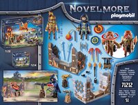 PLAYMOBIL Novelmore 71212 Novelmore vs Burnham Raiders - duel-Achteraanzicht
