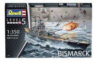 Revell Battleship Bismarck-Vooraanzicht