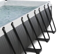 EXIT piscine avec filtre à sable L 4 x Lg 2 x H 1,22 m Black Leather-Détail de l'article