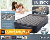 Intex luchtmatras voor 2 personen Dura-Beam Standard Queen Deluxe Pillow Rest Raised-Vooraanzicht